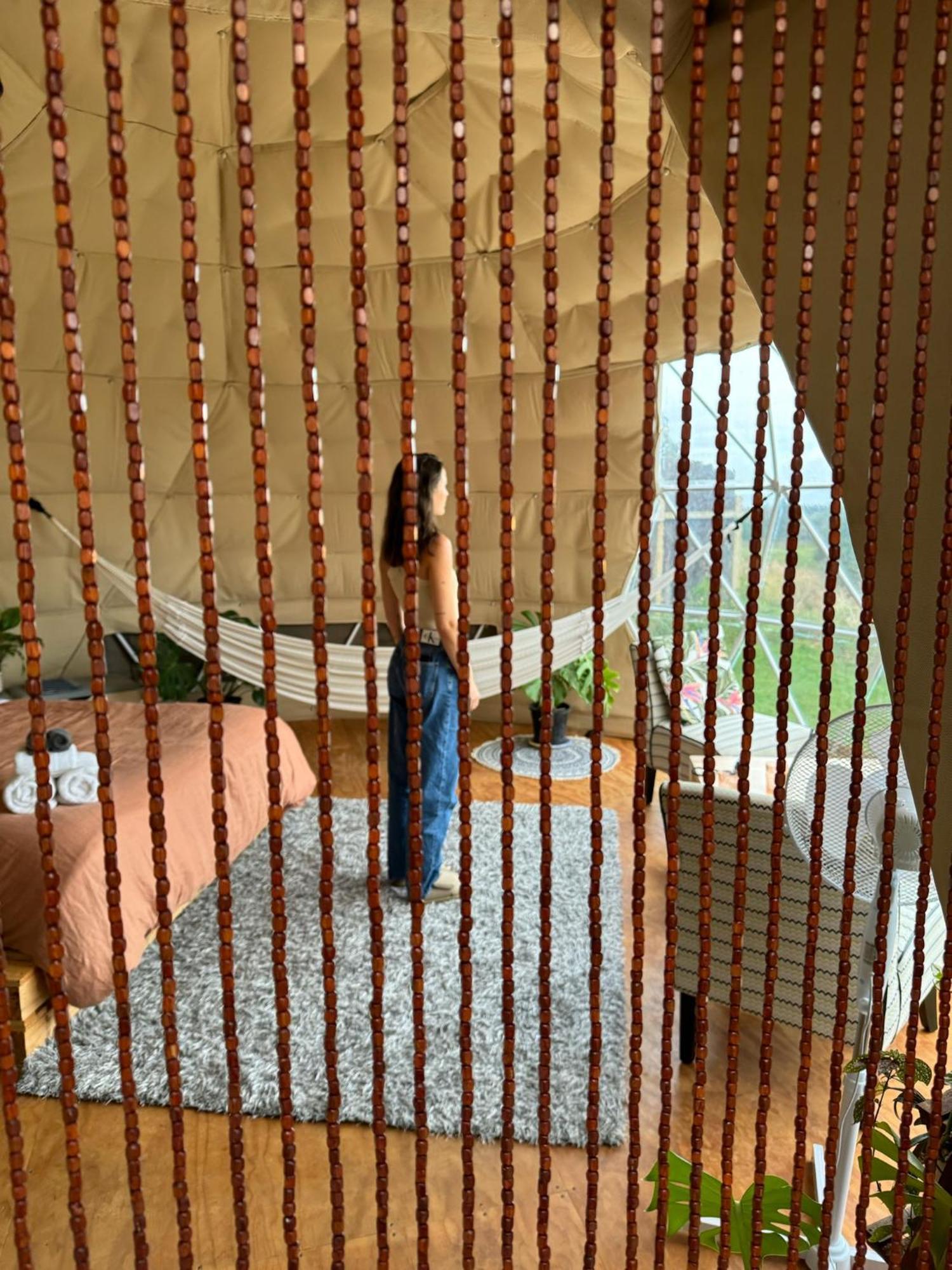 1 Waipu Off-Grid Eco Seaview Geodesic Glamping Dome Hotell Exteriör bild